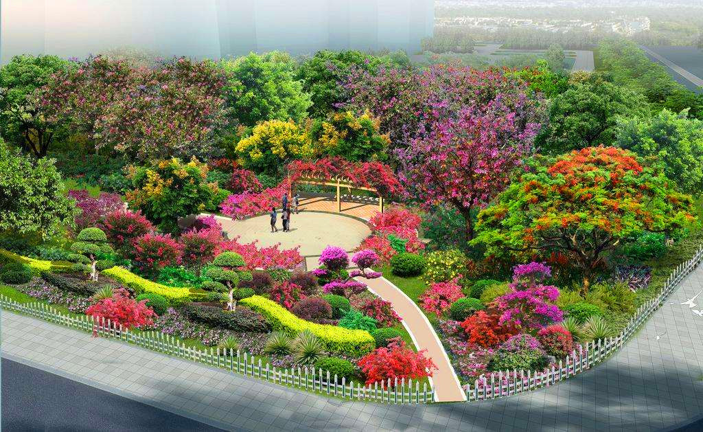 东城启动花圃都会作战胀舞绿化美化工程项目落地